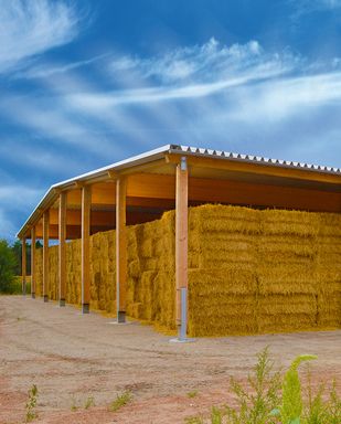 Überdachung für die Landwirtschaft